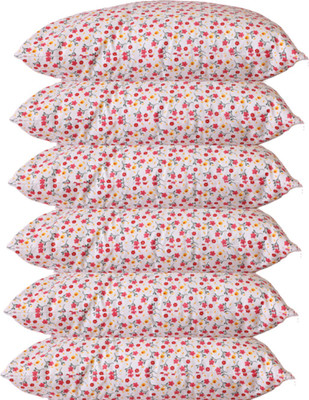 YPOLOIPO LUXURY Polyester Fibre Solid Sleeping Pillow Pack of 6(Multicolor)