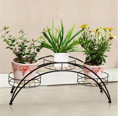 GREEN TOUCH Premium Look 3 Gamala ,Flower Pot Stand Plant Container Set(Metal)