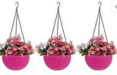 VirajSanchi Plant Container Set(Pack of 2, Plastic)