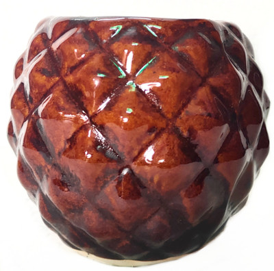 agarwals enterprises PINEAPPLE BOWL SHAPE CERAMIC POT Plant Container Set(Ceramic)