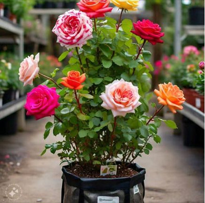 sgplantshop Rose Plant(Hybrid, Pack of 1)