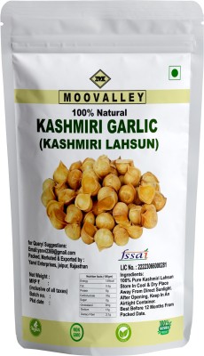 Moovalley Organic Kashmiri Garlic Himalayan Garlic, Kashmiri Lahsun Himalayan Single Clove Seed(150 g)