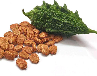 Qualtivate GBPT-3A Desi Small Bitter Gourd chota karela Seeds Seed(50 per packet)