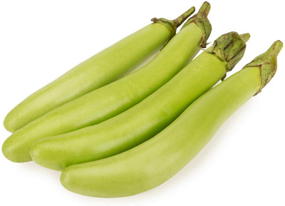 Mozette Hybrid Brinjal green long Seed(55 per packet)