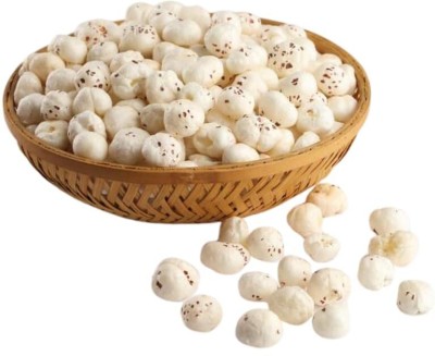 SEVENGRAINS Regular Lotus Seed Pop, (Phool Makhana), Gorgon Nut Puffed Kernels, Lotus Seeds Seed(400 g)