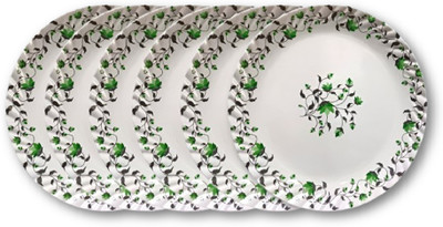 CARNIVAL M-502 smart 10 inch full dinner plate set 6 pcs of melamine Dinner Plate(Pack of 6)