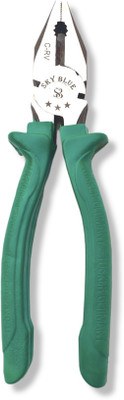 Sky Blue Enterprises C-rv Multipurpose 3 Star Combination Lineman Plier(Length : 8 inch)