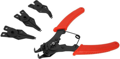 NITYA 4 IN 1 Snap Ring Pliers Plier Tool Set For Circlip Combination Retaining Clip Slip Joint Plier(Length : 6 inch)