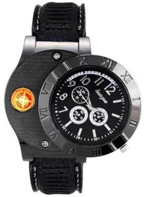 Fusion Tech Watch Lighter Rechageable hand watch lighter Visit Website www.myfirstdot.com Pocket Lighter(Black)