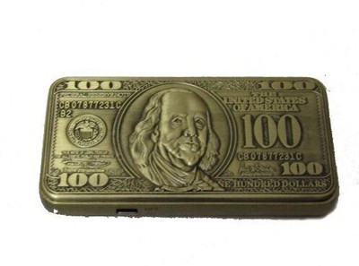 Lovato MP-4428 Maxi Decorated Pocket Lighter(Gold)
