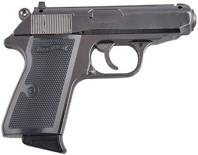 adorrobella REAL GUN LIGHTER myfirstdot Pocket Lighter(GREY)