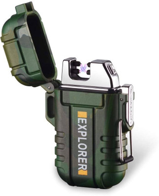 ENMORA Portable Waterproof Arc Lighter Mini Lighter YHZ13 Pocket Lighter(MULTI)