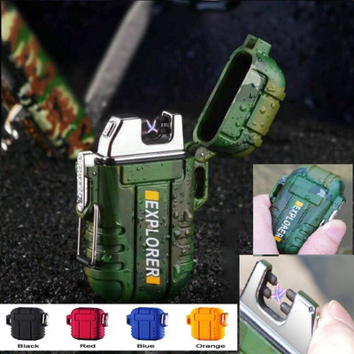ENMORA Portable Waterproof Arc Lighter Mini Lighter YHZ23 Pocket Lighter(MULTI)