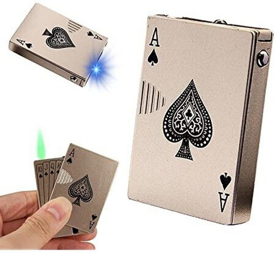 Lovato MP-4380 Maxi Decorated Pocket Lighter(Gold)