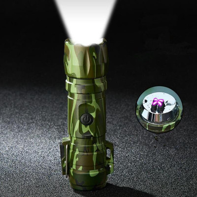 IMMUTABLE Electric Lighter 3in1 Windproof Plasma Lighter CPC10 Pocket Lighter(MULTI)