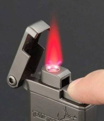Lovato MP-4351 Maxi Decorated Pocket Lighter(grey)