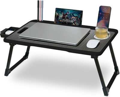 KITCHOFF Foldable multipurpose Table Wood Portable Laptop Table(Finish Color - MULTICOLOUR, Pre Assembled)