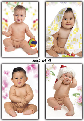 Poster N Frame Textured Cute Baby Poster for Pregnant Women & Expecting Mothers Smiling Baby Posters New Born Baby poster with Water Splash Proof 12inch x18 inch Paper Print(18 inch X 12 inch)