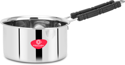 Stainless Steel Sauce Pan, Milk Pan, Tapeli, Patila, Cookware Flat Pan 800ML Sauce Pan 14 cm diameter 0.8 L capacity(Stainless Steel)