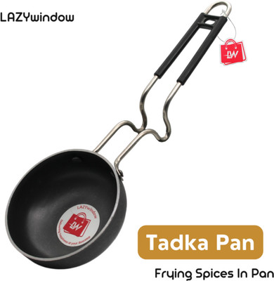 Superior Quality 100% Pure Iron Tadka Pan 12 cm diameter 0.3 L capacity(Iron, Induction Bottom)