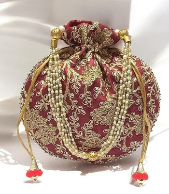 NS enterprises Maroon Potli