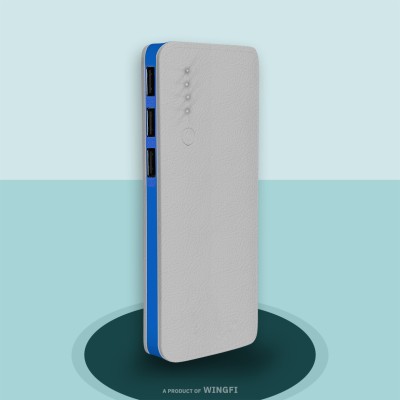 MIOX 10000 mAh 12 W Power Bank(Blue, Lithium-ion, Fast Charging for Mobile)