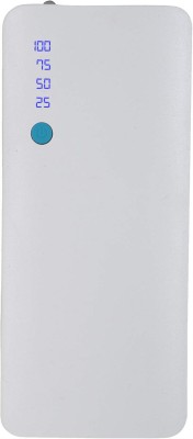 Hamine 15000 mAh Power Bank(White, Light Blue, Lithium-ion, for Mobile)