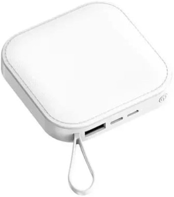 AMYTEL 10000 mAh Power Bank (15 W, Power Delivery 2.0)(WHITE, Lithium)