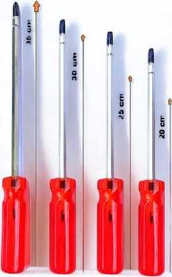 Ubod Gevolt 2-in-1 Magnetic Screw Drivers Pack of 4 Combination Screwdriver Set Power & Hand Tool Kit(4 Tools)