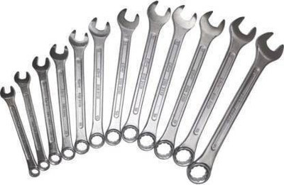 Simtim Wrench set 292 52 Spanner Wrench Ratchet Ring Box Set Kit Set Spanner Wrench 216 Single Sided Combination Wrench(Pack of 11)