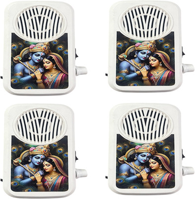Tool Point Hindu Religious 7 In 1 Radhe Krishna Mantra Machine(PF Krishna-Pack of 4) Prayer Kit