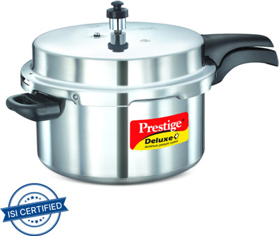 Prestige Deluxe Plus 7.5 L Outer Lid Induction Bottom Pressure Cooker(Aluminium)
