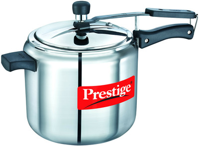 Prestige Nakshatra Alpha 7 L Inner Lid Induction Bottom Pressure Cooker(Stainless Steel)