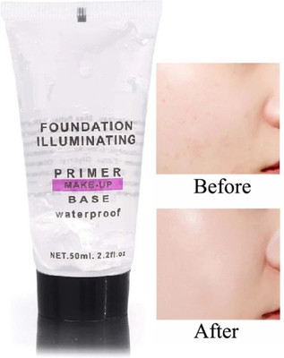 LILLYAMOR Transparent Makeup Primer to Prep Skin for Smooth & Long Lasting Makeup Primer  - 50 ml(TRANSPARENT)