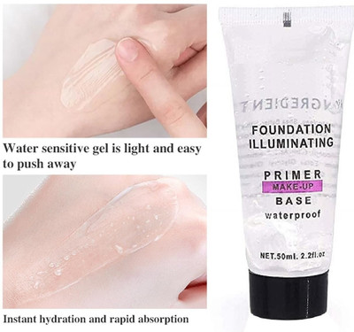 AMOSFIA Perfect Oil-control Invisible Pores Long Lasting Makeup Primer  - 50 ml(Transparent)