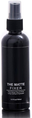 AMOSFIA Ultra Soft Natural Makeup Fixer with Micro Fine Spray SET OF 1 Primer  - 100 ml(Transparent)