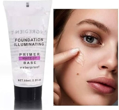 AMOSFIA Magic Makeup Primer to Prep Skin for Smooth & Long Lasting Makeup Primer  - 50 ml(TRANSPARENT)