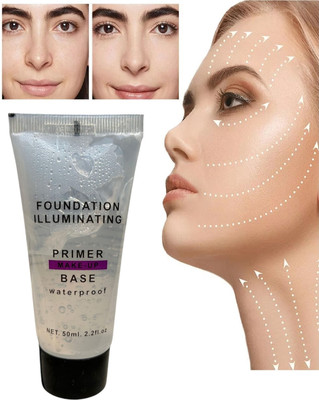 AMOSFIA Perfect Makeup Primer Oil Control Face Base Invisible Pores Primer  - 50 ml(Transparent)