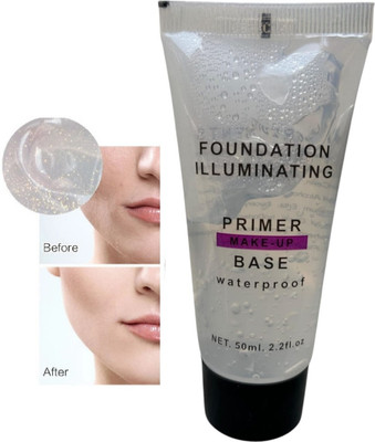 AMOSFIA HD Makeup Primer Under Foundation, Oil-control Invisible Pores Long Lasting Primer  - 50 ml(Transparent)