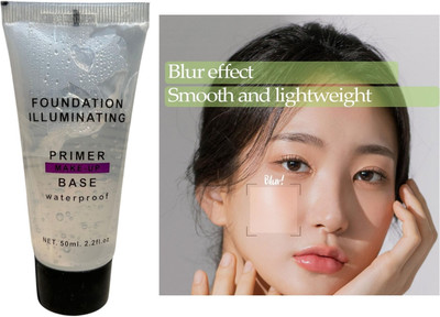 AMOSFIA HD Magic Moisturizing Primer, Clear Smooth Makeup Base for Flawless Skin Primer  - 50 ml(Transparent)