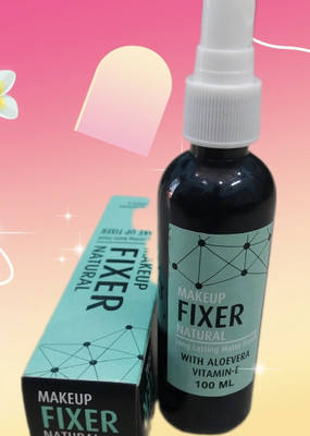 Deeparth MAKEUP FIXER FIXING SPRAY WATERPROOF FOR LONG LASTING  Primer  - 100 ml(Black)
