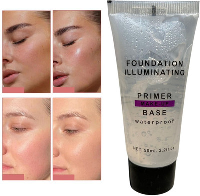 AMOSFIA Super Makeup Primer Oil Control Face Base Invisible Pores Primer  - 50 ml(Transparent)