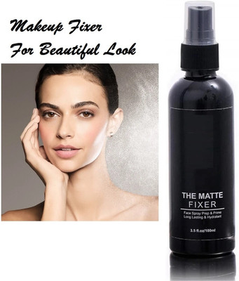 AMOSFIA Makeup Setting Spray Moisturizing Long Lasting Matte Finishing  Primer  - 100 ml(Transparent)