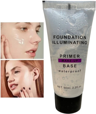 AMOSFIA Makeup Primer Under Foundation, Oil-control Invisible Pores Long Lasting Primer  - 50 ml(Transparent)