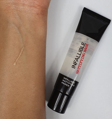 KAIASHA Mattifying base infallible gel base transparent primer Primer  - 10 g(TRANSPARENT)