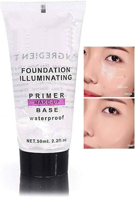 AMOSFIA Magic Moisturizing Foundation Primer, Clear Smooth Makeup Base for Flawless Skin Primer  - 50 ml(Transparent)