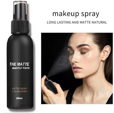 AMOSFIA Long lasting Natural Makeup Setting Fixer Primer  - 100 ml(Transparent)