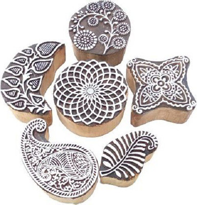Reniq Printing block Stamp259 Printing Blocks Printing Blocks(Pack of 6)