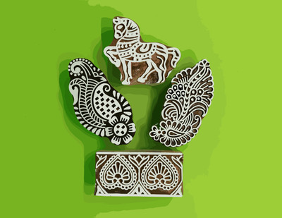 Reniq 4 Printing Blocks(Pack of 4)