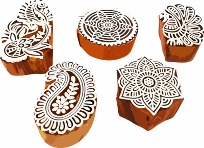 Reniq Htag-01 Printing Blocks(Pack of 5)